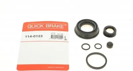 1140123 Ремкомплект супорта (заднього) Mini Mini/Toyota Yaris 01-07 (d=34mm) QUICK BRAKE підбір по vin на Brocar