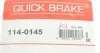 1140145 Ремкомплект супорта (заднього) Honda Accord VII/VIII 03- (d=38mm) (Lucas/Nih) QUICK BRAKE підбір по vin на Brocar