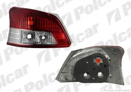 8105871E Задний фонарь YARIS SDN (US), 06- POLCAR подбор по vin на Brocar