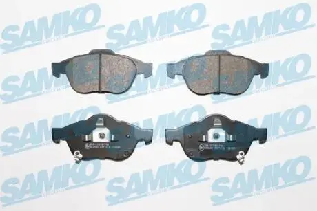 5SP1215 Комплект тормозных колодок, дисковый тормоз SAMKO подбор по vin на Brocar