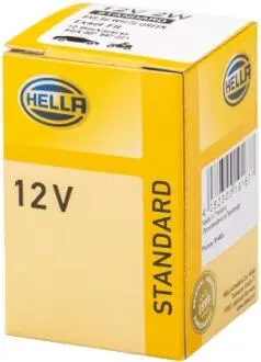 8GA007997221 Лампа розжарювання, 12V 2W BX8,5d світло-зелений HELLA підбір по vin на Brocar