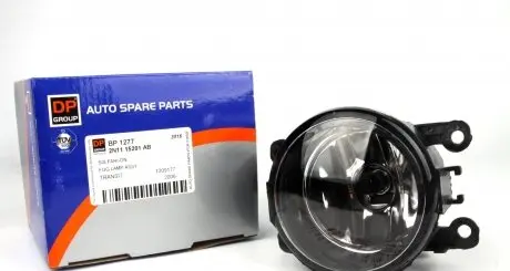BP1277 Фара противотуманная (передняя) Ford Connect 02-/Transit 06-/Renault Kangoo 08- DP подбор по vin на Brocar