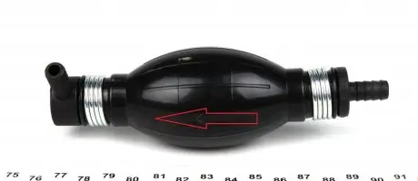 RWS1184 Груша подкачки (d=8mm) (прямая/ 90* всторону) ROTWEISS подбор по vin на Brocar