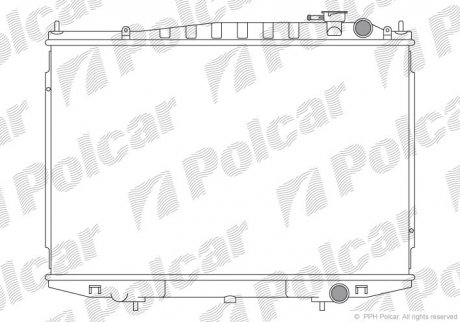 2796081 Радиаторы охлаждения POLCAR подбор по vin на Brocar