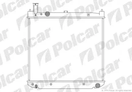 8167081 Радиаторы охлаждения POLCAR подбор по vin на Brocar