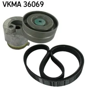 VKMA36069 Роликовий модуль натягувача ременя (ролик, ремінь) SKF підбір по vin на Brocar