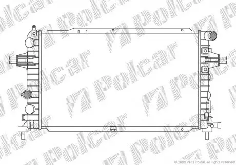 5509085 Радиаторы охлаждения POLCAR підбір по vin на Brocar