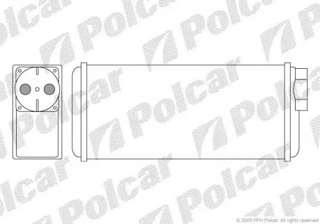 6900N81 Обогреватель салона FELICIA 94- POLCAR підбір по vin на Brocar
