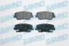 5SP1625 Гальмівні колодки дискові зад. Hyundai Santa Fe 2.2 CRDi 12- SAMKO підбір по vin на Brocar