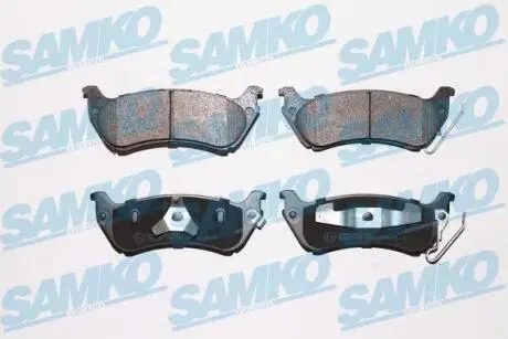 5SP1065 Колодки гальмівні дискові SAMKO підбір по vin на Brocar