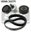 Комплект ременя поліклиновий  SKF VKMA 36079