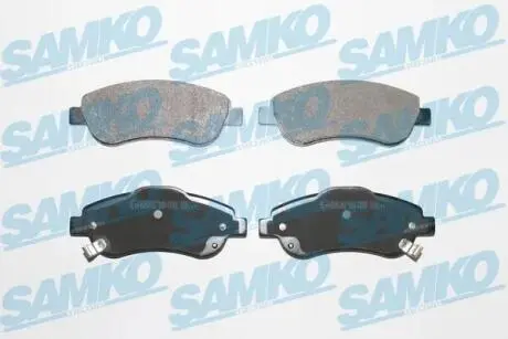 5SP1456 Комплект гальмівних колодок, дискове гальмо SAMKO підбір по vin на Brocar