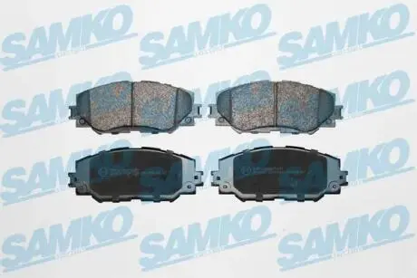 5SP1258 Колодки гальмівні дискові SAMKO підбір по vin на Brocar