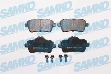 5SP1805 Комплект гальмівних колодок, дискове гальмо SAMKO підбір по vin на Brocar