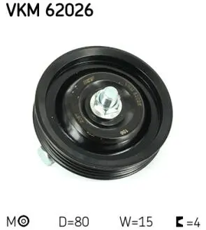 VKM62026 Натяжний ролик SKF підбір по vin на Brocar