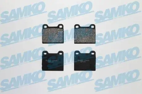 5SP109 Колодки гальмівні дискові SAMKO підбір по vin на Brocar