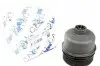 Кришка фільтра масляного Opel Combo 1.3JTD 04- (UFI) (п-во cabu) 221002