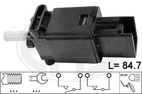 331007 Датчик, включение стоп-сигнала mazda 6/cx-7 ERA подбор по vin на Brocar