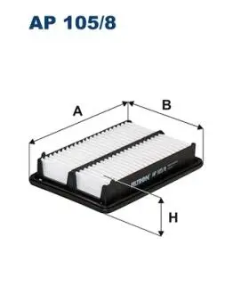 AP1058 Фильтр воздушный Honda CR-V IV 2.0 2012- FILTRON подбор по vin на Brocar