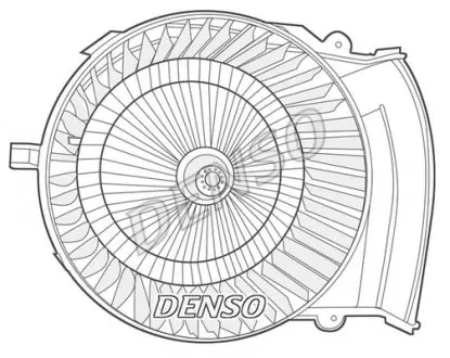 DEA07021 Вентилятор салону DENSO підбір по vin на Brocar