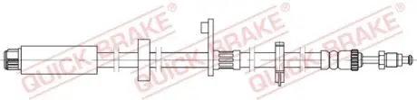 32824 Тормозной шланг QUICK BRAKE подбор по vin на Brocar