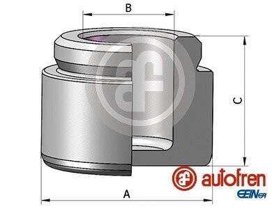 D025445 Поршень тормозного суппорта передн. Ford Sierra хэтчбек II (GBC, GBG) 2.0, 90> (d=40mm, L=30mm) AUTOFREN подбор по vin на Brocar