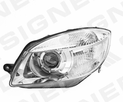 ZSD111032L ПЕРЕДНЯЯ ФАРА SKODA ROOMSTER/PRAKTIK (5J), 07.06 - 04.10 SIGNEDA подбор по vin на Brocar