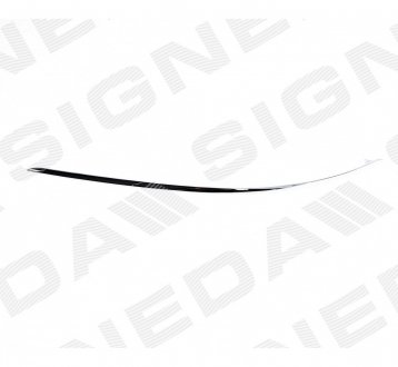 PBZ04063MAL МОЛДИНГ БАМПЕРА MERCEDES BENZ (C-kl W204), 07 - 11 SIGNEDA подбор по vin на Brocar