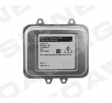 XB102 БЛОК КСЕНОНУ OPEL INSIGNIA (G09), 09.08 - 12.13 SIGNEDA підбір по vin на Brocar