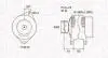063731643010 ALTERNATOR CITROËN JUMPER 2.8 HDI 00- MAGNETI MARELLI підбір по vin на Brocar