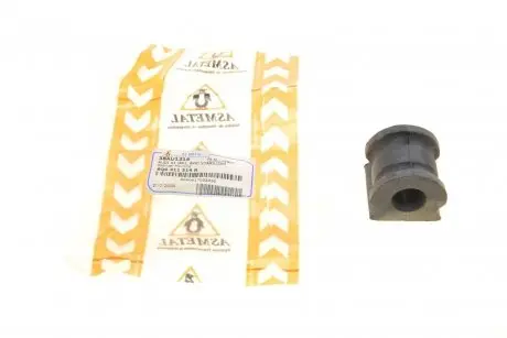 38AU1216 Втулка стабілізатора (переднього) VW Polo/Skoda Roomster/Fabia 99- (d=18mm) ASMETAL підбір по vin на Brocar
