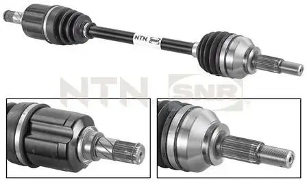 DK68002 Вісь приводу передній ліва 782mm NISSAN NV200, NV200 / EVALIA Electric 05.14- SNR NTN підбір по vin на Brocar