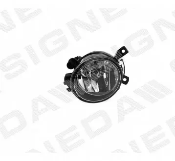 ZSD2019L Противотуманная фара SKODA ROOMSTER/PRAKTIK (5J), 07.06 - 04.10 SIGNEDA подбор по vin на Brocar