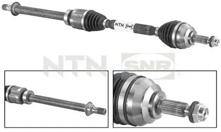 DK55064 Półoœ компл. CLIO 1.5 dci 8-пули спереди / устройство 982-мм пушки 10- SNR NTN підбір по vin на Brocar