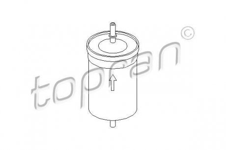 103174 Фильтр топливный TOPRAN подбор по vin на Brocar