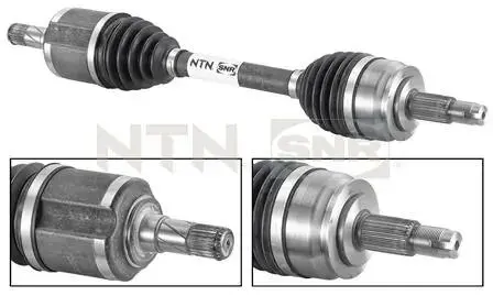 DK58003 Полуось приводная SNR NTN підбір по vin на Brocar