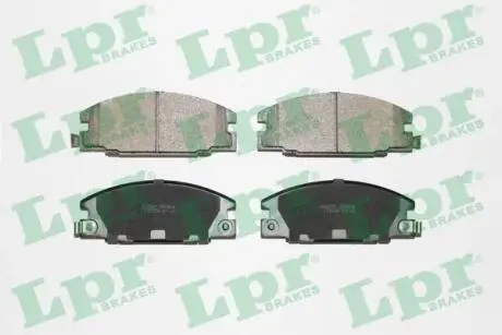 05P544 Комплект тормозных колодок из 4 шт. дисков LPR подбор по vin на Brocar