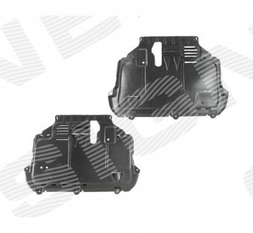 PVV60004A ЗАЩИТА ДВИГАТЕЛЯ VOLVO S40/V50 (MS/MW), 10.03 - 04.07 SIGNEDA підбір по vin на Brocar