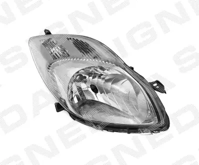 ZTY11K8R ПЕРЕДНЯЯ ФАРА TOYOTA YARIS (XP90) HB, 03.09 - 03.11 SIGNEDA подбор по vin на Brocar