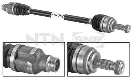 DK66003 Привідний вал SNR NTN підбір по vin на Brocar