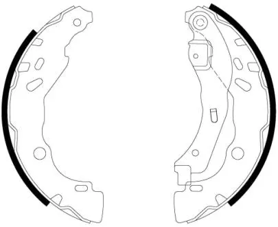 91083200 Тормозные колодки барабанные TEXTAR подбор по vin на Brocar