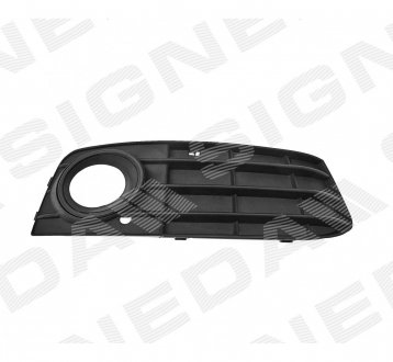 PAD99027CBR Решетка в бампер AUDI A4/S4 (B8), 08 - 11 SIGNEDA підбір по vin на Brocar