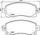Колодки тормозные дисковые передние SUBARU FORESTER (SK_) 04/18-> / SUBARU IMPREZA Hatchback (GT_) 10/16-> / SUBARU IMPREZA Saloon (GK_) 10/16-> / SUB P78028