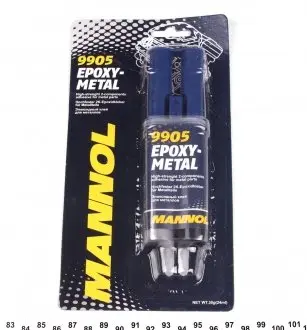 9905 Клей двухкомпонентный для металла Epoxy-Metal (30g) замена на 9905 MANNOL SCT/MANNOL підбір по vin на Brocar