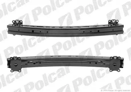 7243073 Підсилювач бампера FORESTER, 01.08- POLCAR підбір по vin на Brocar