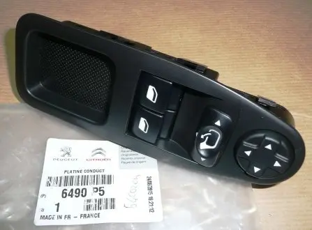 6490P5 Панель упр лев PEUGEOT/CITROEN підбір по vin на Brocar