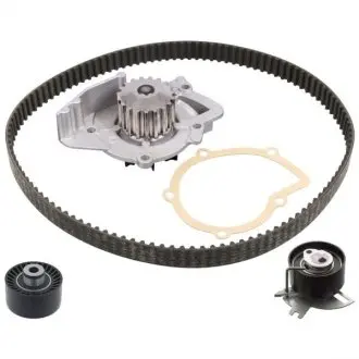 104948 Комплект ГРМ + помпа Citroen Jumper/Jumpy/Peugeot Boxer/Expert 2.0 BlueHDi 15- FEBI BILSTEIN підбір по vin на Brocar