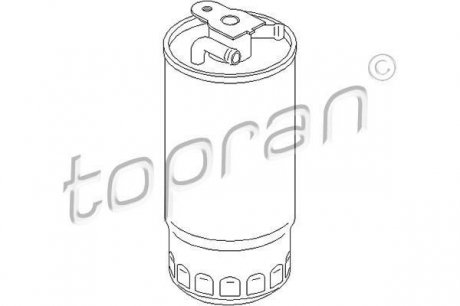 500897 Топливный фильтр TOPRAN подбор по vin на Brocar