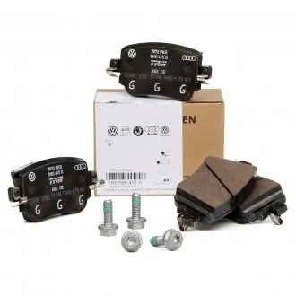 7N0698451A Колодки тормозные задние (к-т) VAG подбор по vin на Brocar
