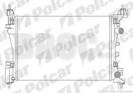 5558082 Радиатор двигателя CORSA D 06- POLCAR підбір по vin на Brocar